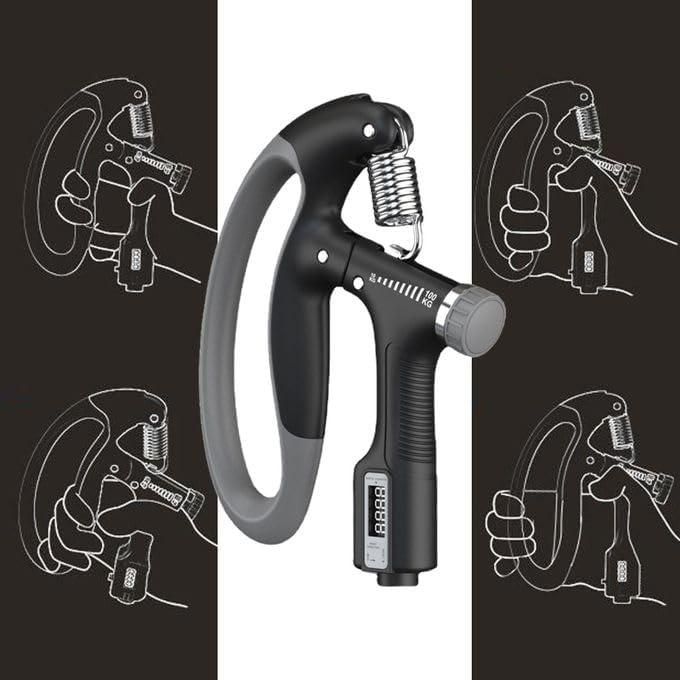 Digital Hand Exerciser - Adjustable Strength Training