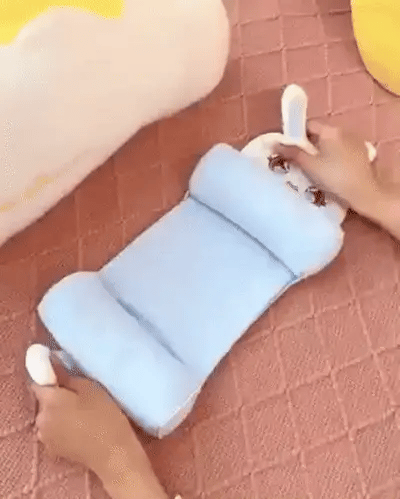 🪶Soft & Comfortable Baby Head Shaping Pillow - Ergonomic 360° Head & Neck Support🤱🏻