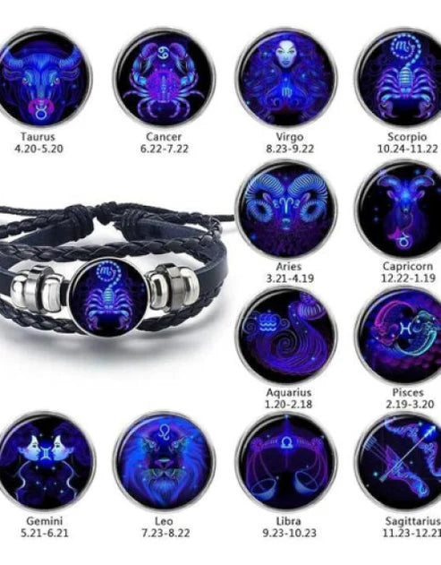 Astrological Energy Bracelets - Shop Zodiac Sign Jewelry | Cosmic Crystal Bracelets
